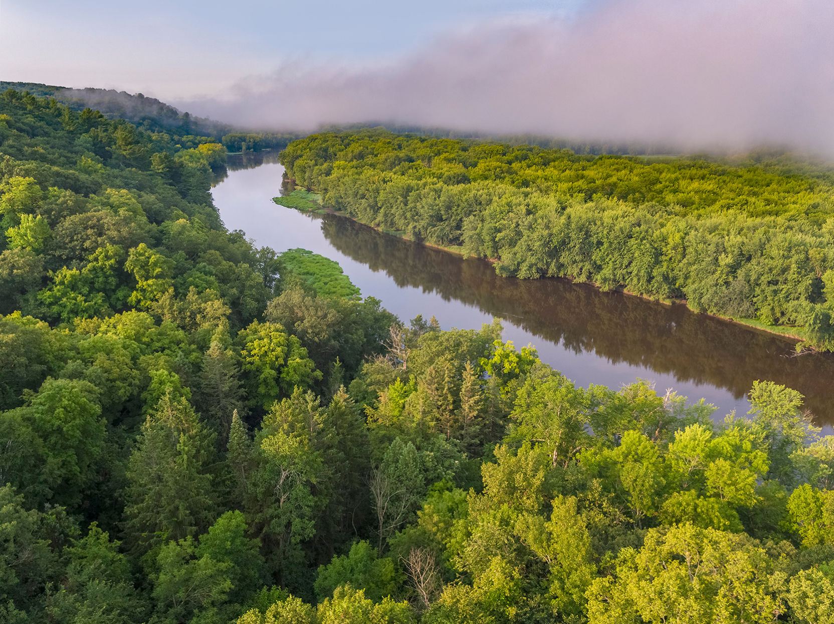 “St. Croix and Namekagon Rivers: The Enduring Gift.” 50th Ave landing aerial